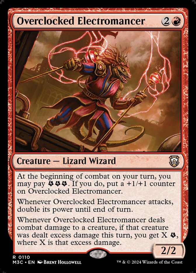 Overclocked Electromancer (110) - Modern Horizons 3 Commander (M3C)
