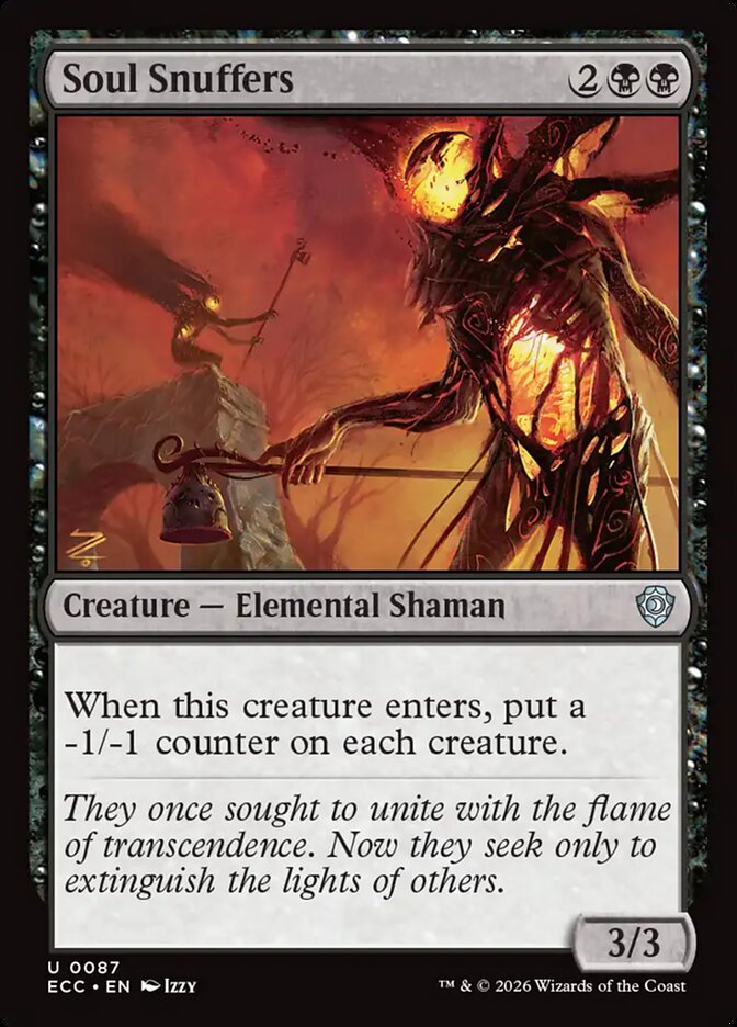 Soul Snuffers (87) - Lorwyn Eclipsed Commander (ECC)