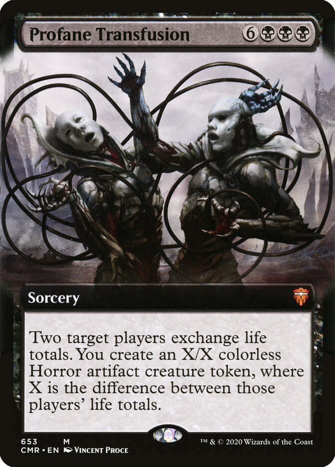 Profane Transfusion (653) - Commander Legends (CMR)