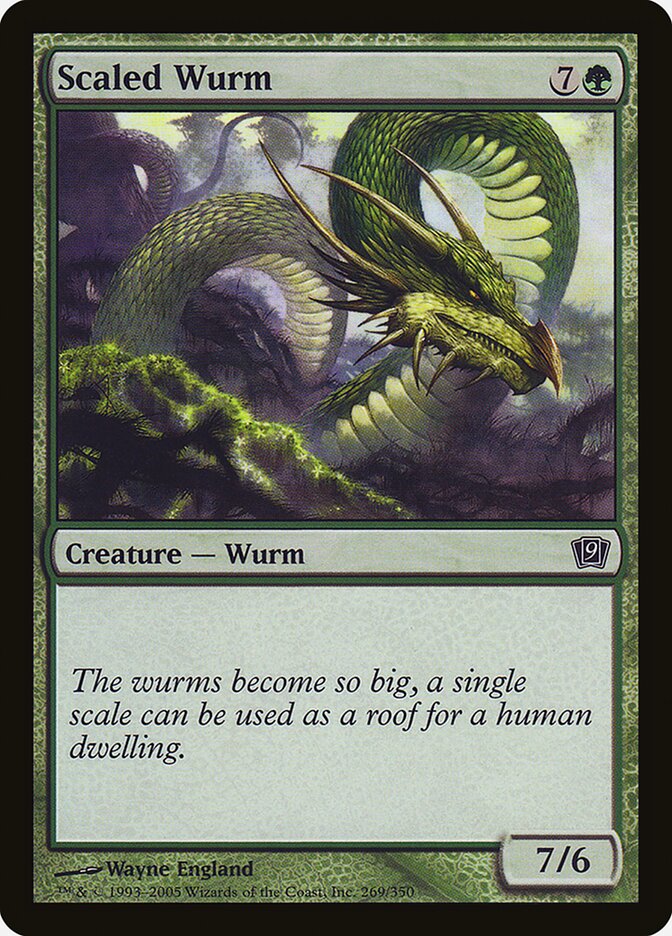 Scaled Wurm (269) - Ninth Edition (9ED)