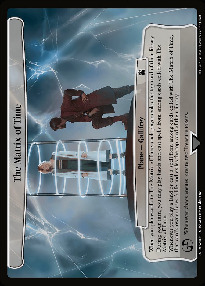 The Matrix of Time (589) - Doctor Who (WHO)