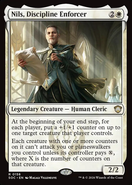 Nils, Discipline Enforcer (158) - Secrets of Strixhaven Commander (SOC)