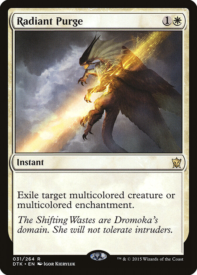 Radiant Purge (31) - Dragons of Tarkir (DTK)