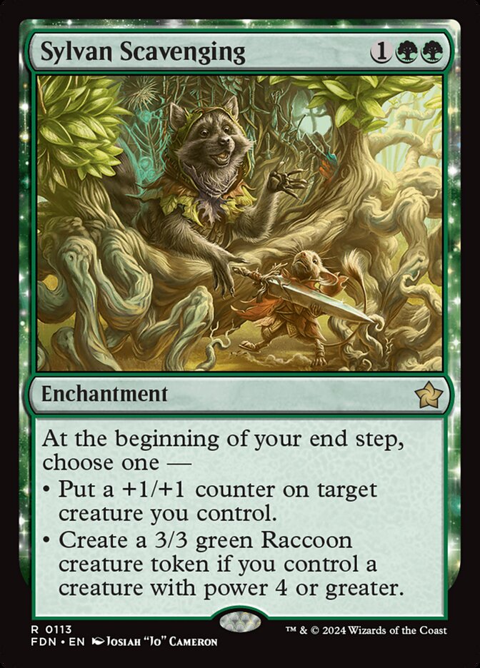 Sylvan Scavenging (113) - Foundations (FDN)