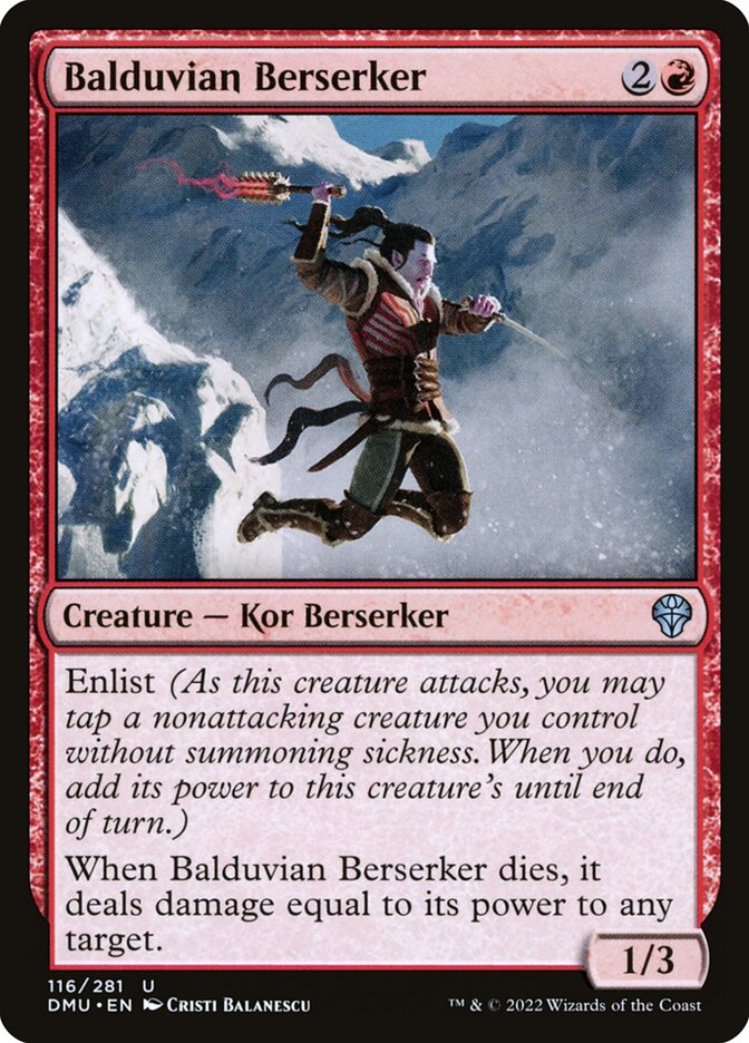 Balduvian Berserker (116) - Dominaria United (DMU)