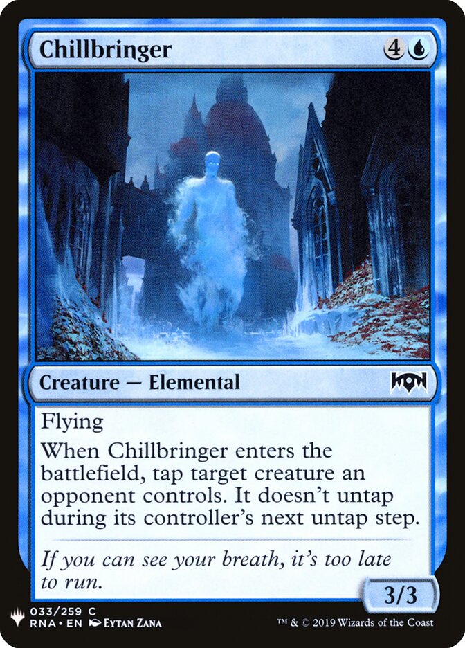 Chillbringer (RNA-33) - The List (PLST)