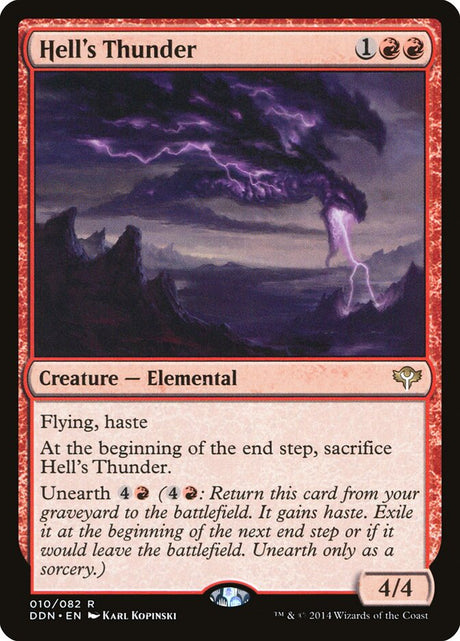 Hell's Thunder (10) - Duel Decks: Speed vs. Cunning (DDN)