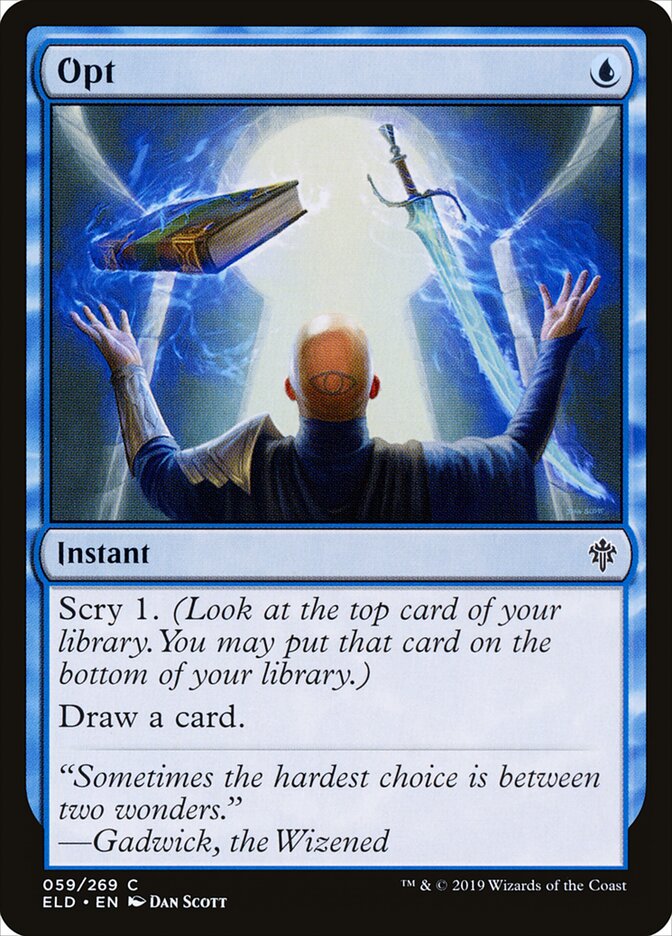 Opt (59) - Throne of Eldraine (ELD)