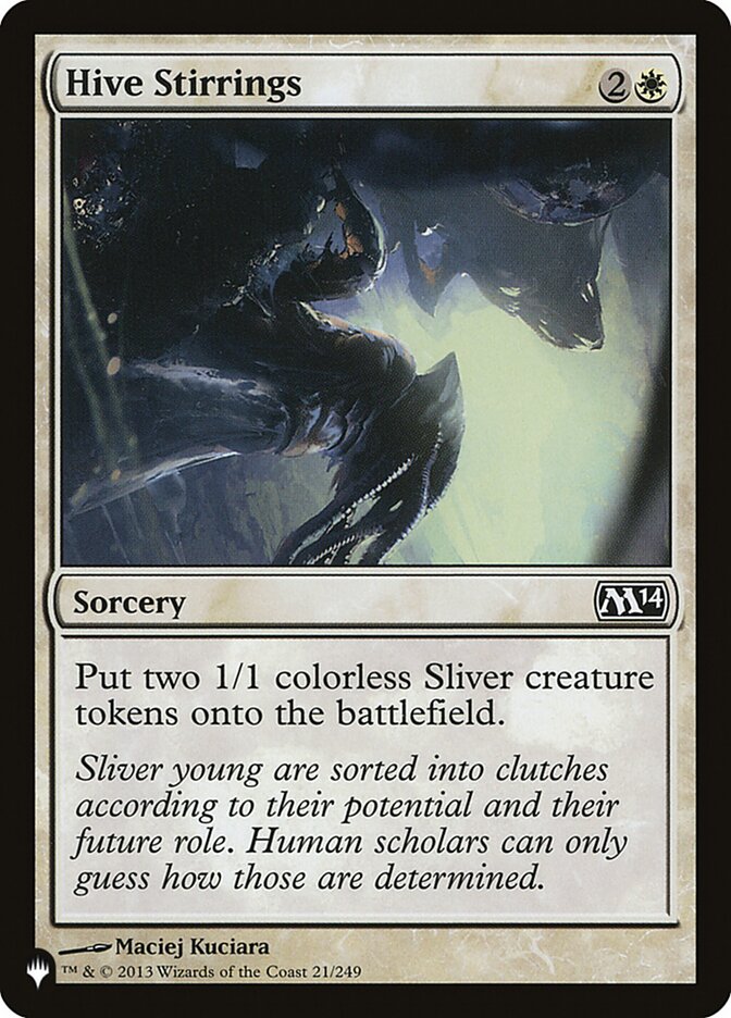 Hive Stirrings - The List (PLST)