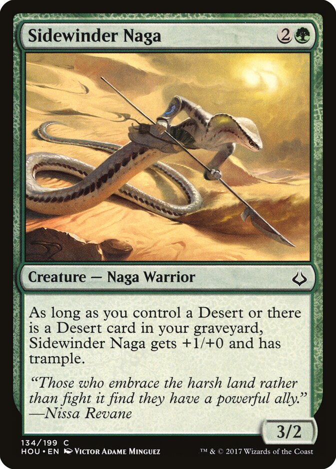 Sidewinder Naga (134) - Hour of Devastation (HOU)