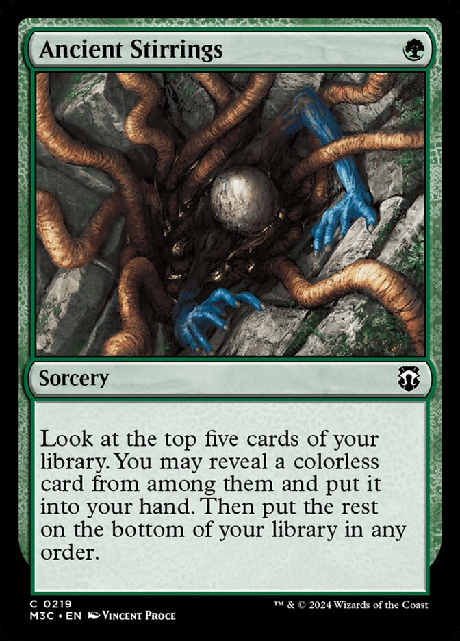 Ancient Stirrings (219) - Modern Horizons 3 Commander (M3C)