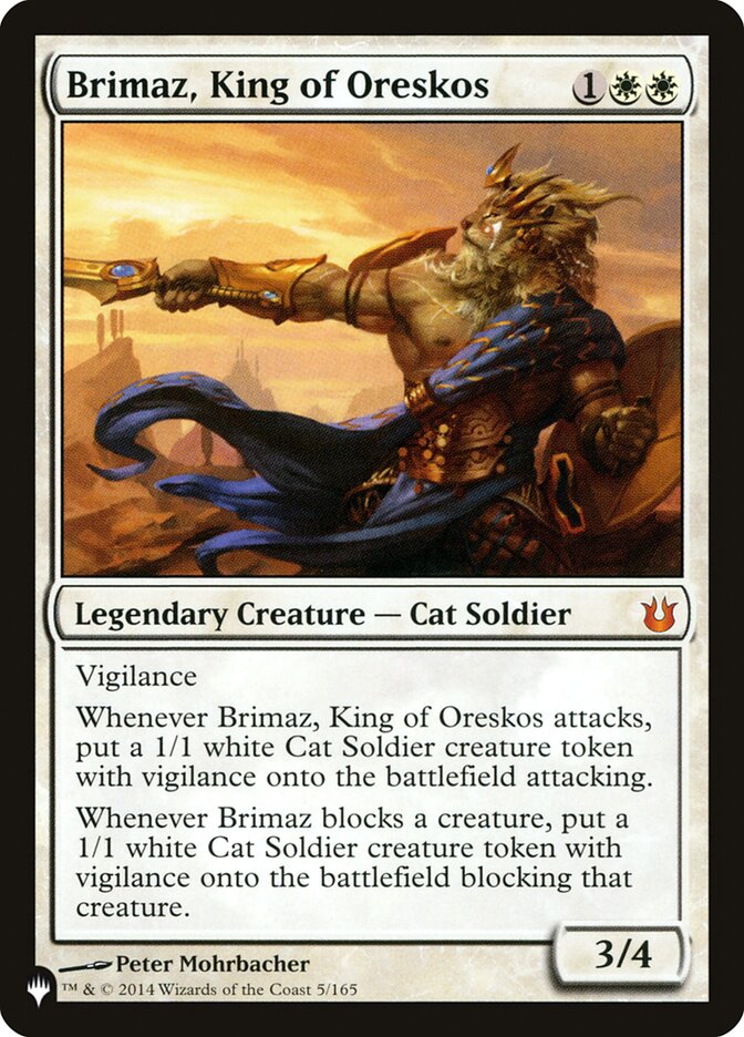 Brimaz, King of Oreskos - The List (PLST)