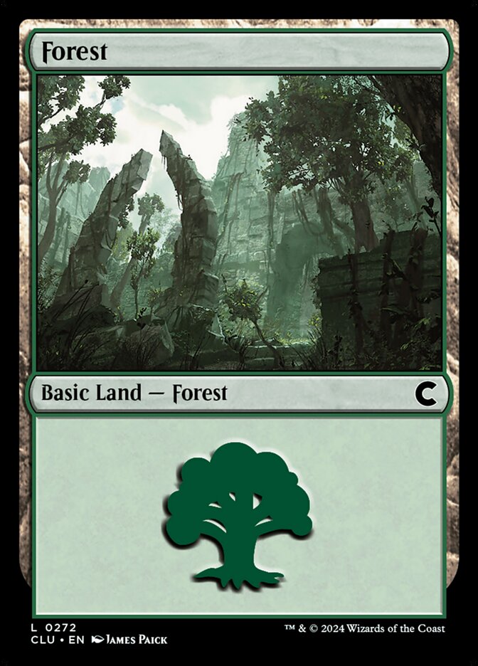 Forest (272) - Ravnica: Clue Edition (CLU)