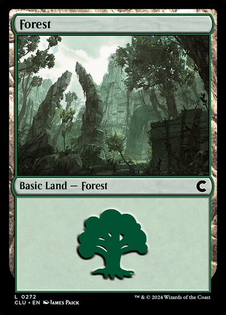Forest (272) - Ravnica: Clue Edition (CLU)