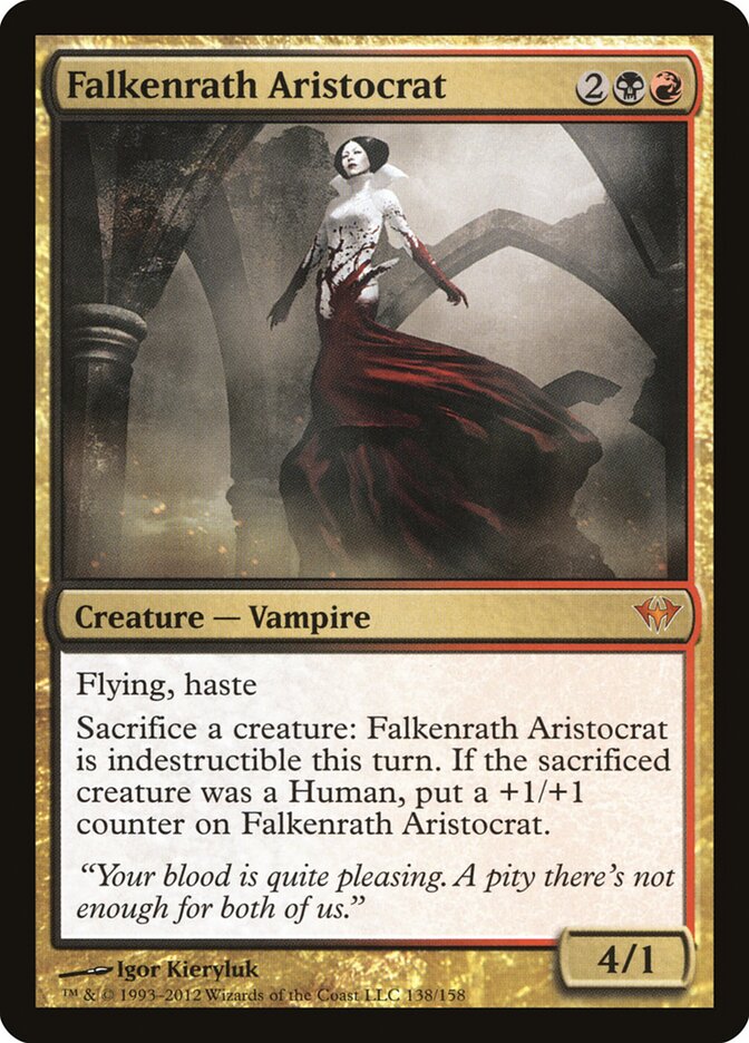 Falkenrath Aristocrat (138) - Dark Ascension (DKA)