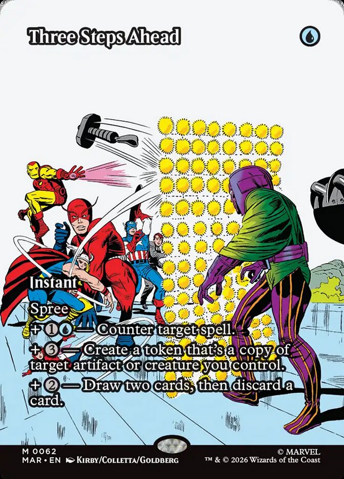 Three Steps Ahead (62) - Marvel Universe (MAR)