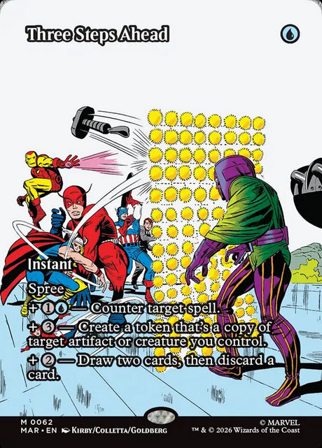Three Steps Ahead (62) - Marvel Universe (MAR)