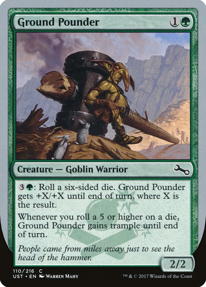 Ground Pounder (110) - Unstable (UST)