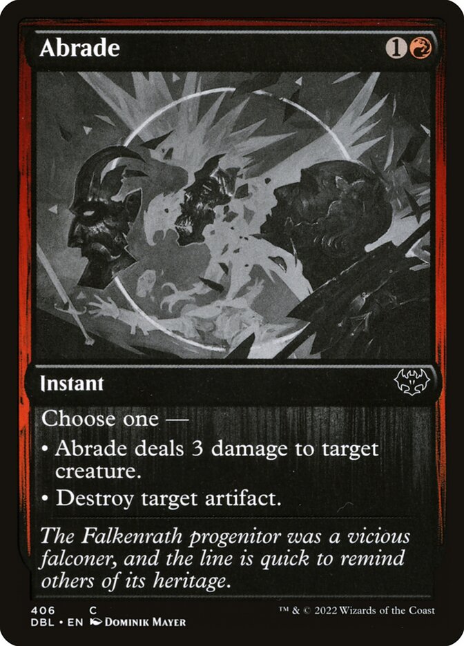 Abrade (406) - Innistrad: Double Feature (DBL)