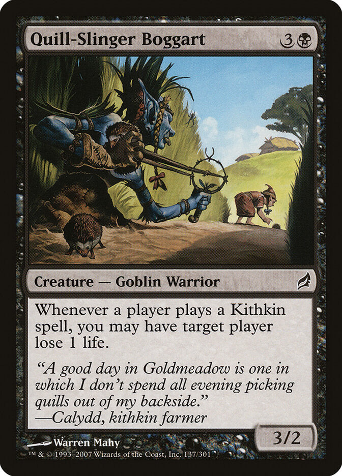 Quill-Slinger Boggart (137) - Lorwyn (LRW)