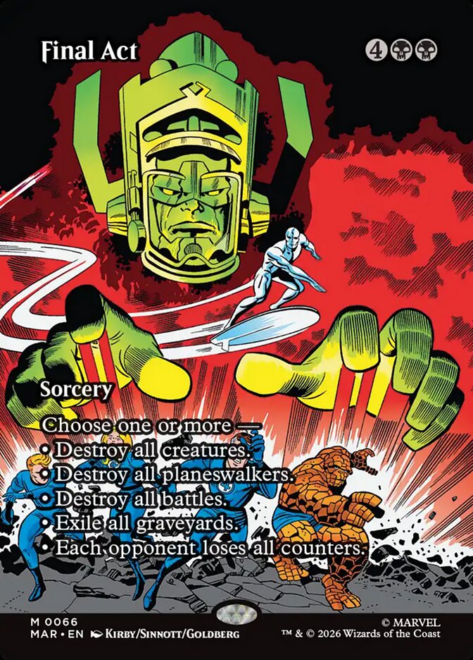 Final Act (66) - Marvel Universe (MAR)