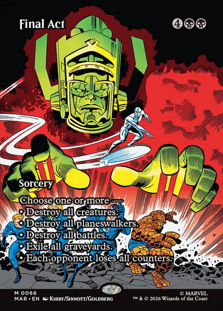 Final Act (66) - Marvel Universe (MAR)