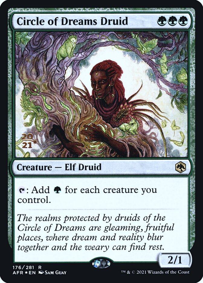 Circle of Dreams Druid (176s) - Adventures in the Forgotten Realms Promos (PAFR)