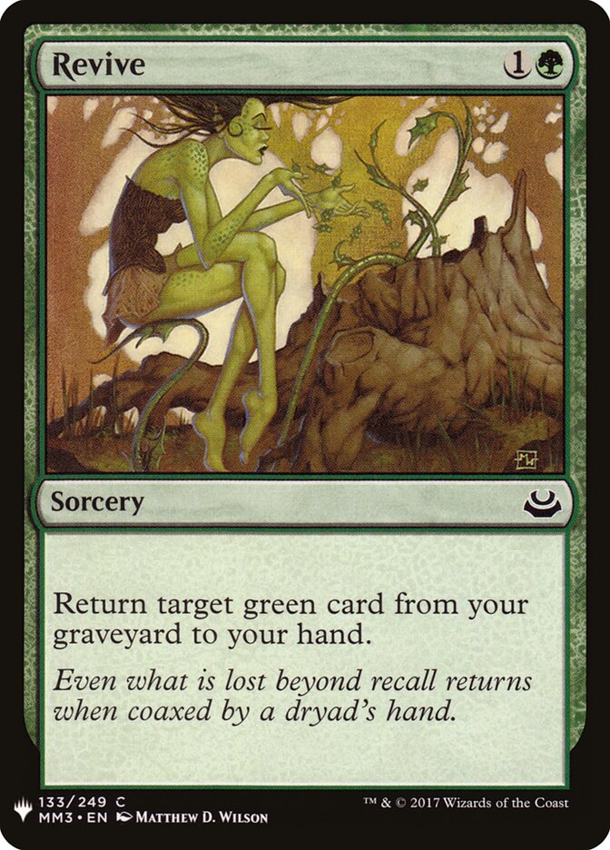 Revive (MM3-133) - The List (PLST)
