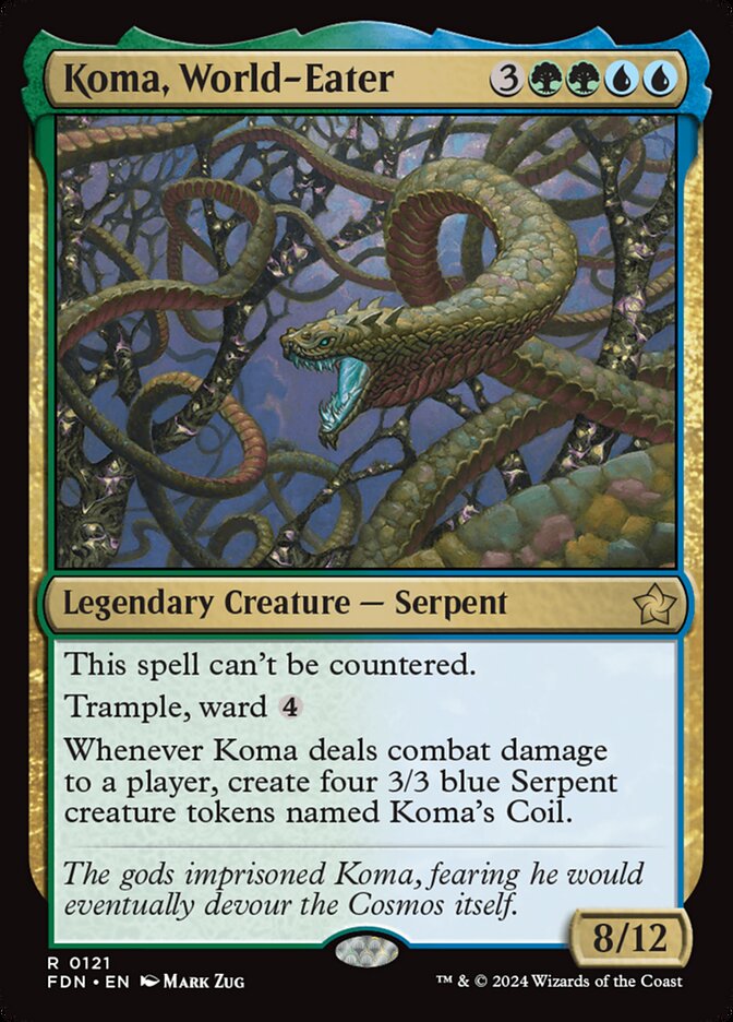 Koma, World-Eater - [Foil] Foundations (FDN)
