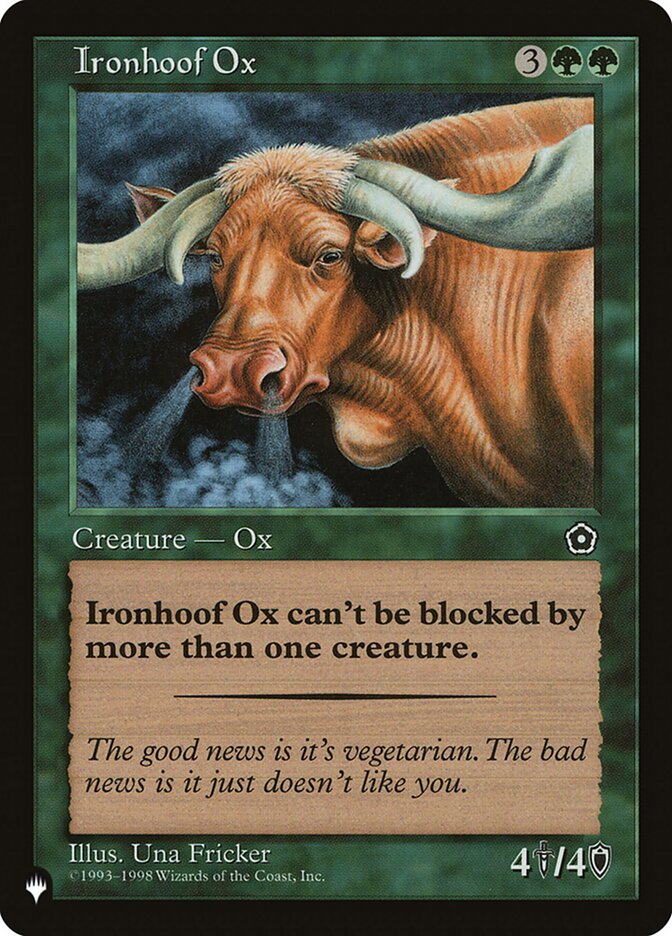 Ironhoof Ox (P02-130) - The List (PLST)