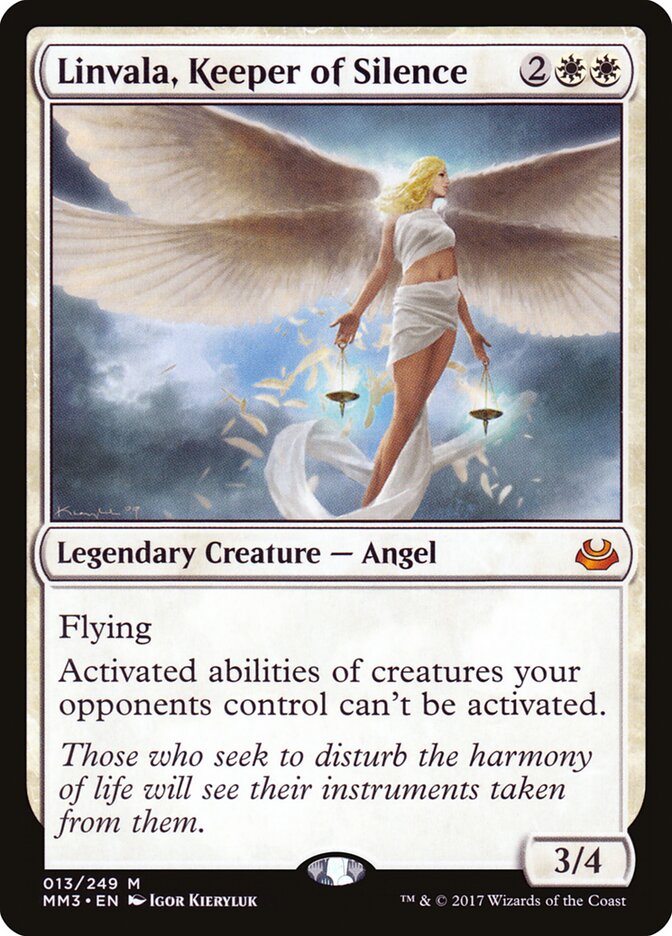 Linvala, Keeper of Silence (13) - Modern Masters 2017 (MM3)