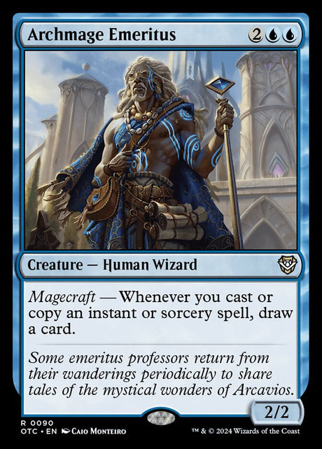 Archmage Emeritus (90) - Outlaws of Thunder Junction Commander (OTC)
