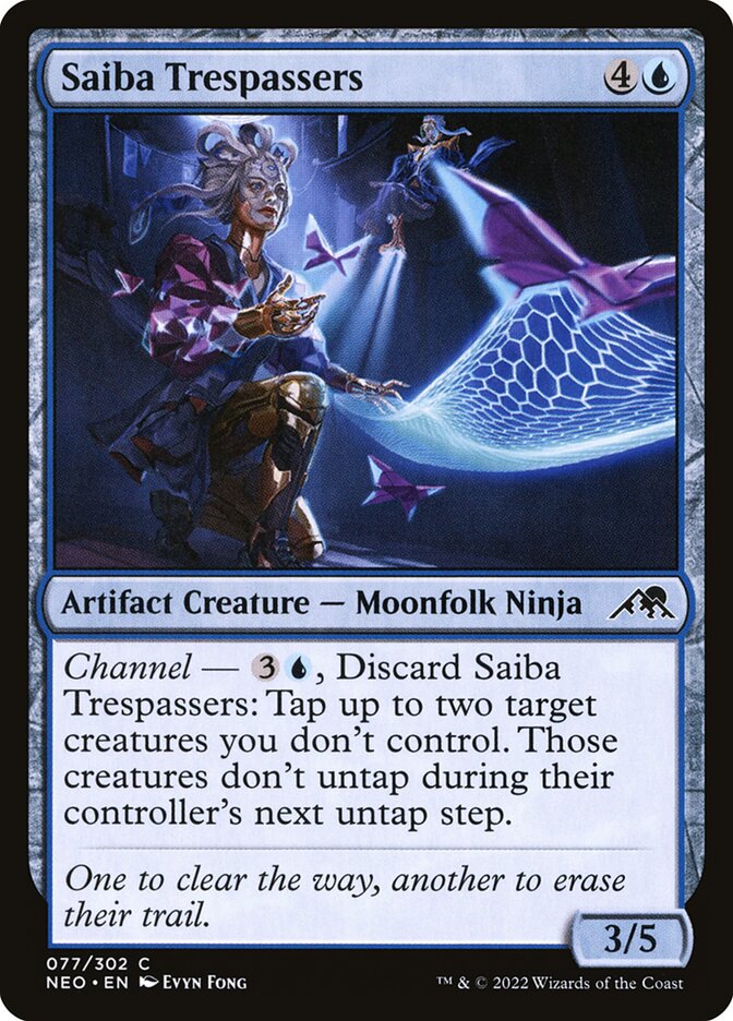 Saiba Trespassers (77) - Kamigawa: Neon Dynasty (NEO)