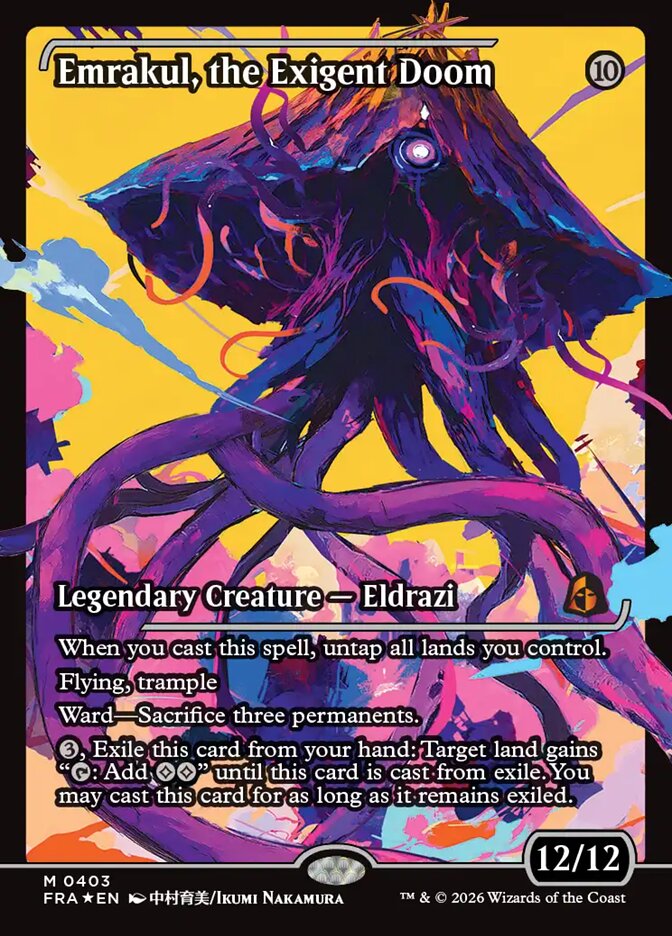 Emrakul, the Exigent Doom (403) - Reality Fracture (FRA)