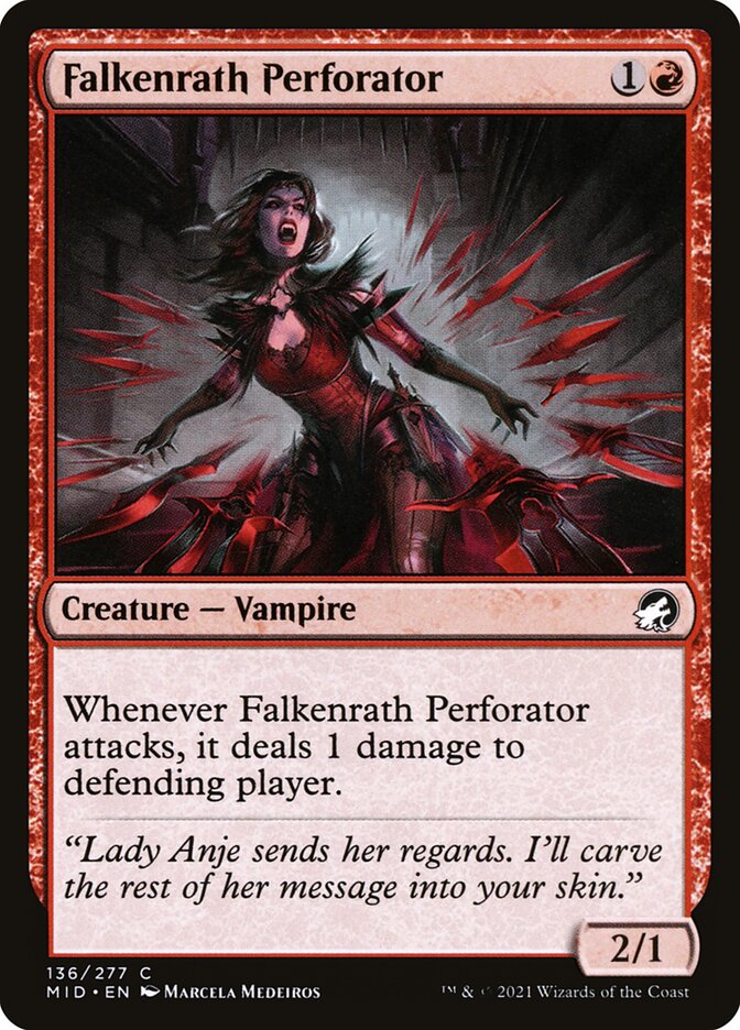 Falkenrath Perforator (136) - Innistrad: Midnight Hunt (MID)