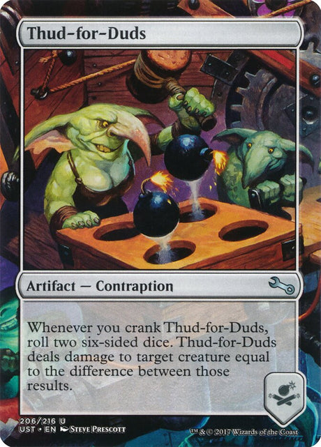 Thud-for-Duds (206) - Unstable (UST)