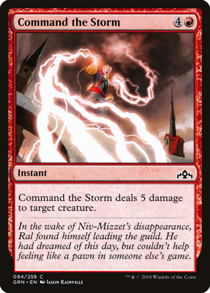 Command the Storm (94) - Guilds of Ravnica (GRN)