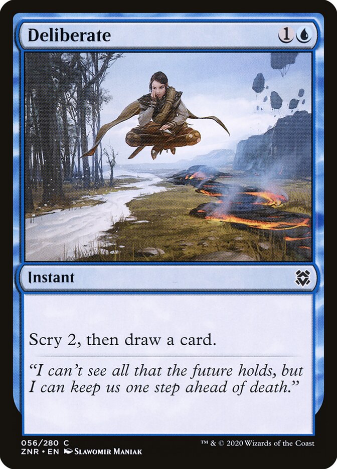Deliberate (56) - Zendikar Rising (ZNR)