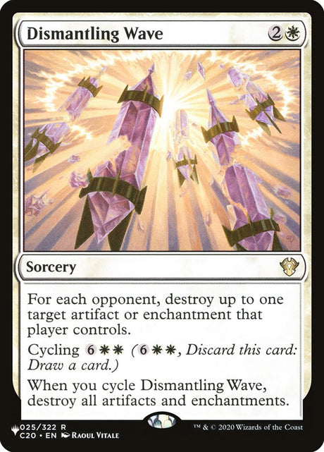 Dismantling Wave (C20-25) - The List (PLST)