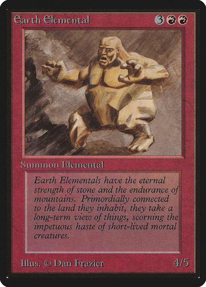 Earth Elemental (145) - Limited Edition Beta (LEB)