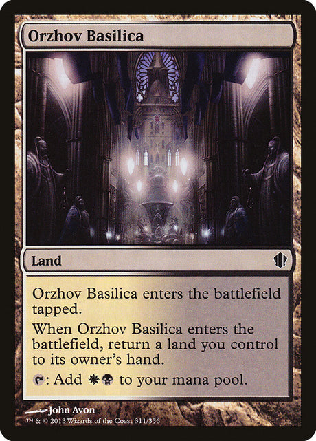 Orzhov Basilica (311) - Commander 2013 (C13)