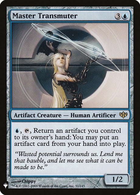 Master Transmuter (CON-31) - The List (PLST)
