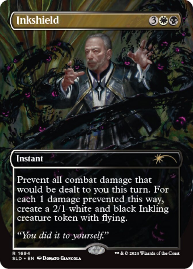 Inkshield (1694) - [Borderless] Secret Lair Drop (SLD)