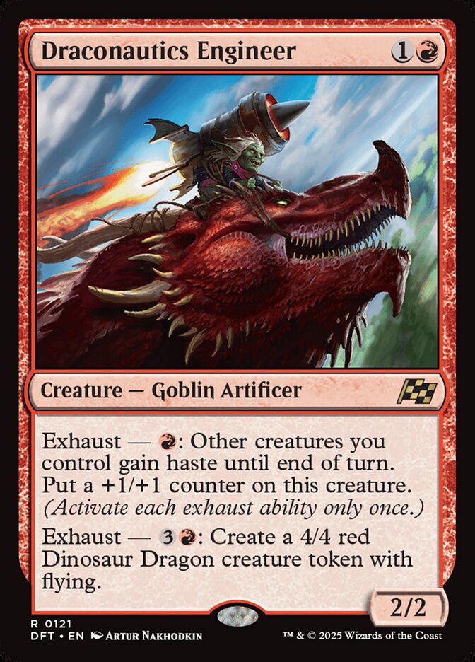 Draconautics Engineer - [Foil] Aetherdrift (DFT)