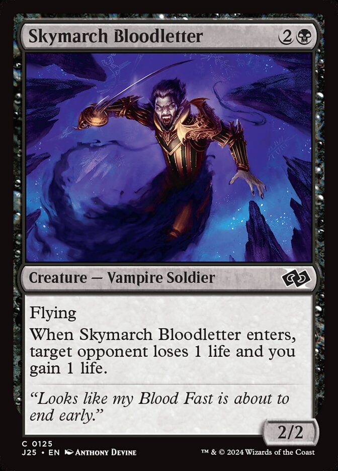 Skymarch Bloodletter - Foundations Jumpstart (J25)