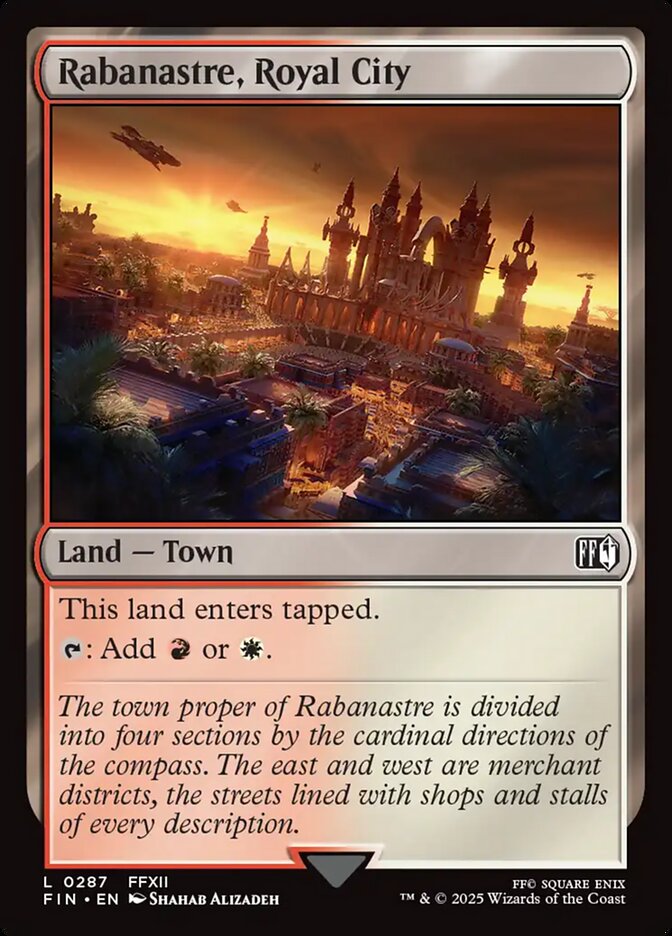Rabanastre, Royal City (287) - [Foil] Final Fantasy (FIN)