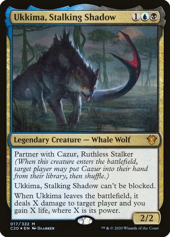 Ukkima, Stalking Shadow (17) - Commander 2020 (C20)