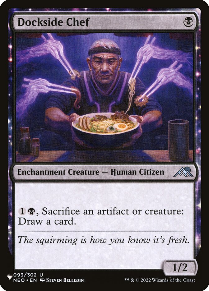 Dockside Chef (NEO-93) - The List (PLST)