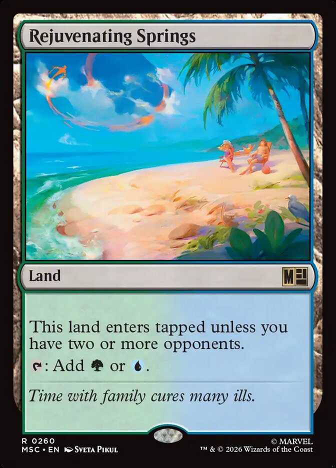 Rejuvenating Springs (260) - Marvel Super Heroes Commander (MSC)