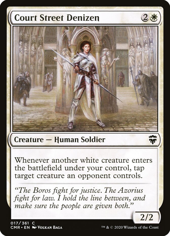 Court Street Denizen (17) - Commander Legends (CMR)